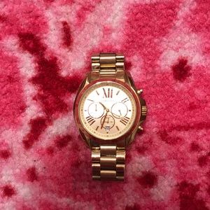 Michael Kors Gold Chronograph Watch